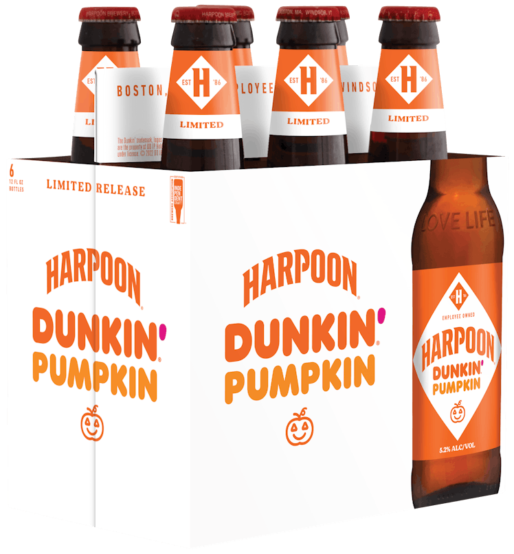 Here's where to buy Dunkin's Harpoon fall 2022 beer with coffee flavors.