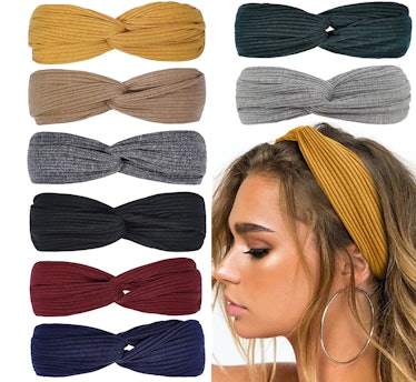 Huachi Knotted Headbands (8-Pack)