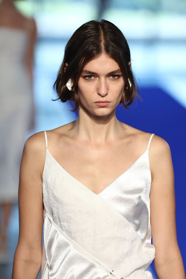 Smoky eyes at Jason Wu