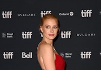 Jessica Chastain attends Netflix's "The Good Nurse" world premiere / pre-reception at the Toronto In...