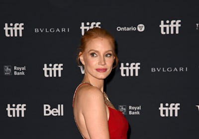 Jessica Chastain attends Netflix's "The Good Nurse" world premiere / pre-reception at the Toronto In...