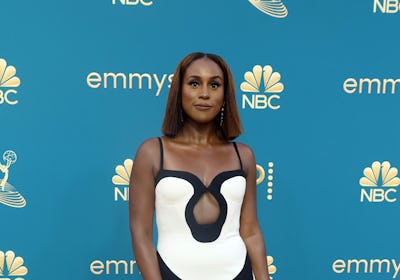 Issa Rae attends the 74th Primetime Emmys at Microsoft Theater 