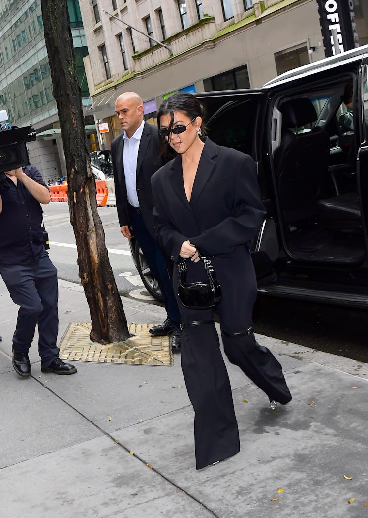 Kourtney Kardashian Barker is seen outside the today show on September 12, 2022 in New York City