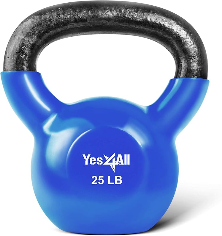 Yes4All Vinyl Coated Kettlebell Weights