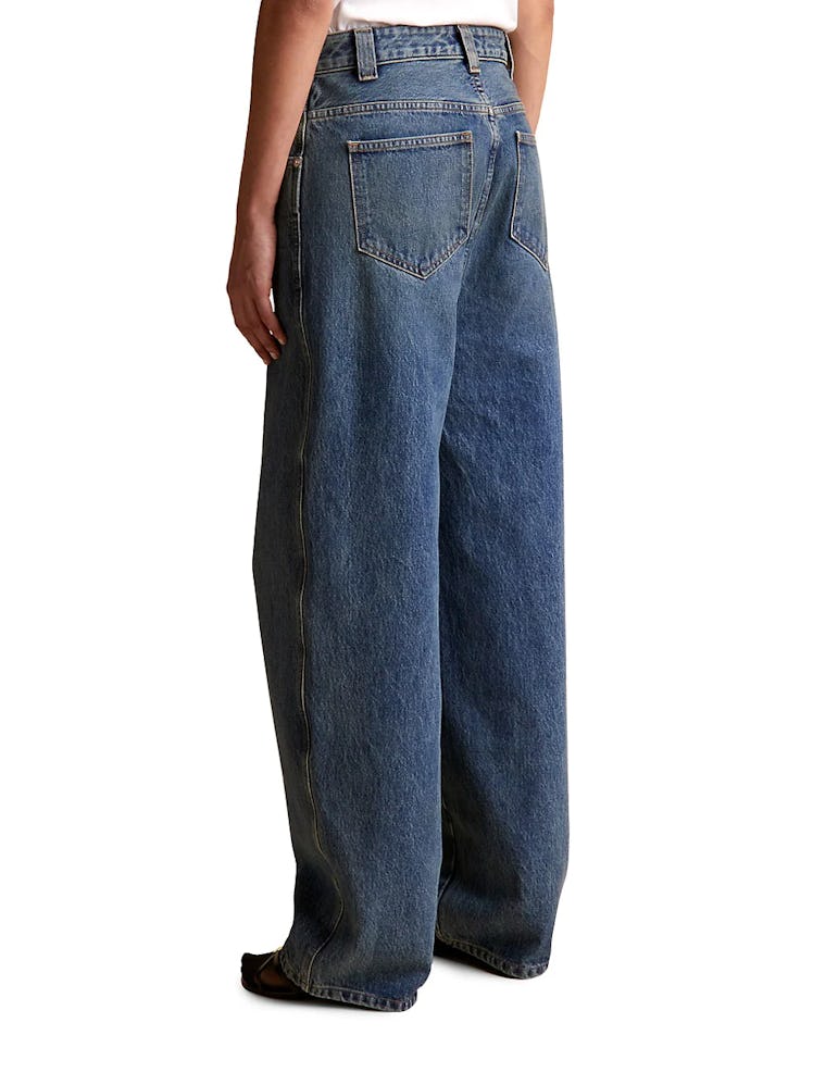 Preen Wide-Leg Denim Pants