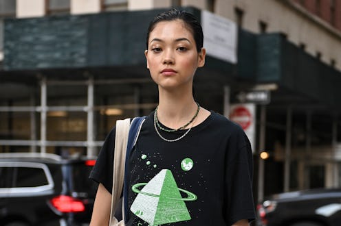 model with great brows