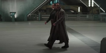 Dr. Pershing and the Comms Officer in the Mandalorian Season 3 trailer.