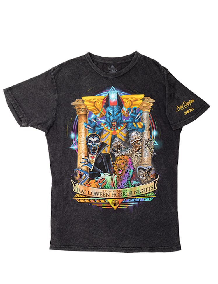 Universal Studios’ Halloween Horror Nights Merch Features The Artist Signature Series T-Shirt For 20...