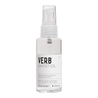 heat-free hairstyling hacks include using Verb Ghost Oil