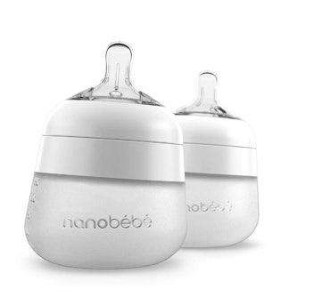 Nanobébé Flexy Silicone Baby Bottles (2-Pack)