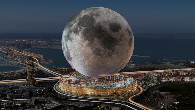 A massive $5 billion moon-shaped resort is coming to Dubai