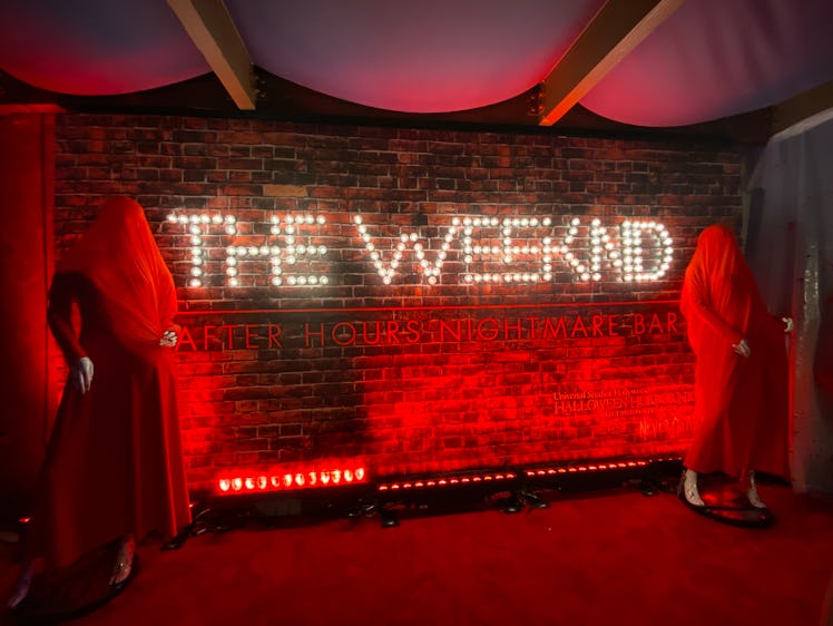 The Weeknd: After Hours Nightmare Bar at Halloween Horror Nights Hollywood has some Instagram photo ...