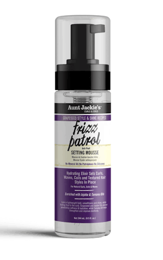 Frizz Patrol Anti-Poof Twist & Curl Setting Mousse