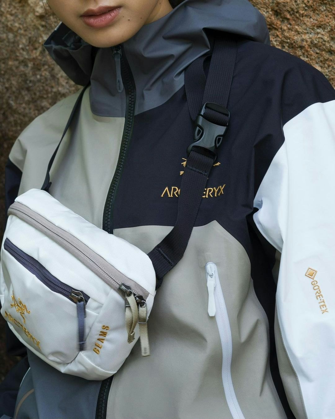 Beams and Arc'teryx's grail patchwork gear can soon be yours