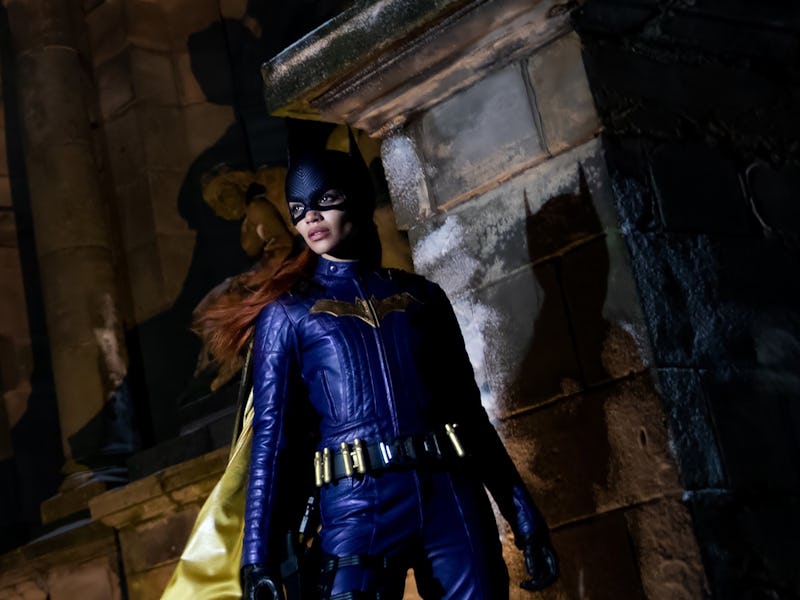 Batgirl character in a movie scene