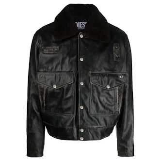 Diesel Press Stud Fastening Jacket
