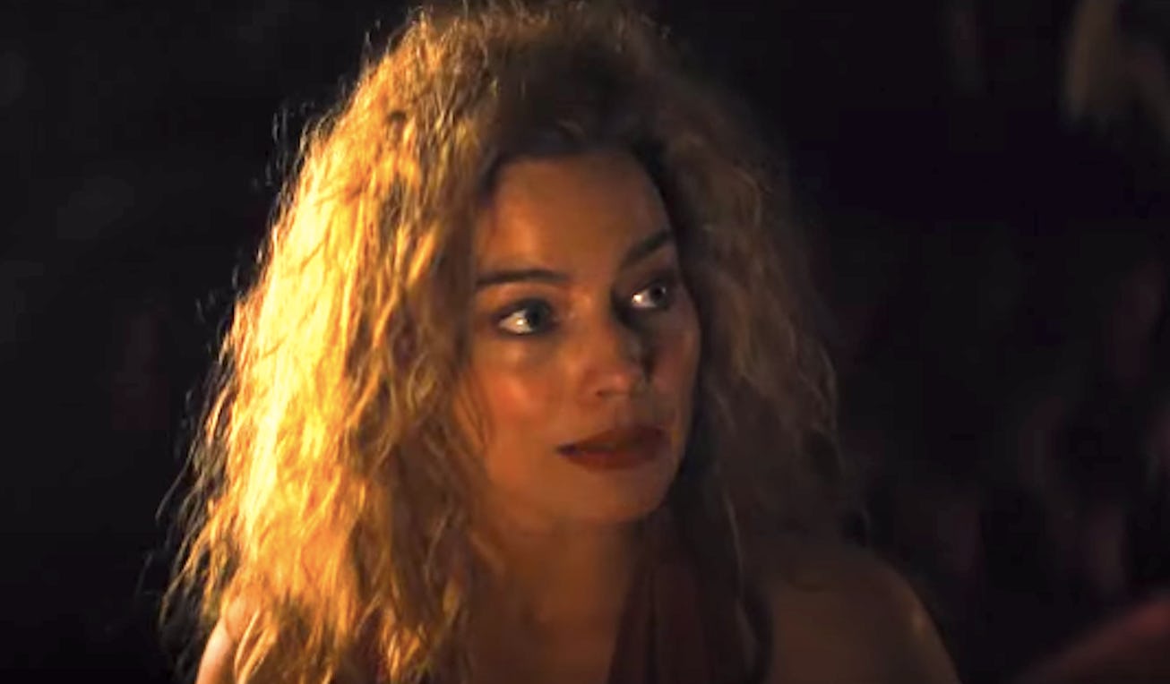 Margot Robbie in the Babylon trailer