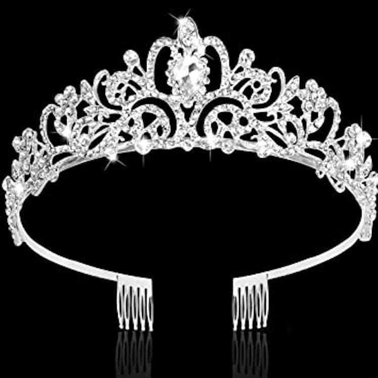 silver tiara