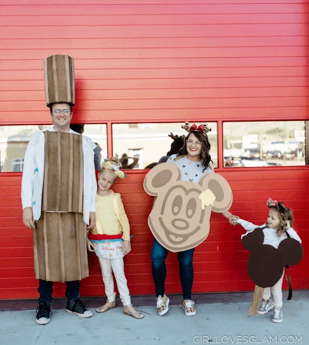 Disney family food costume