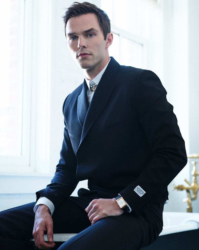 A portrait of Nicholas Hoult by Julian Ungano