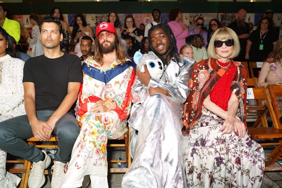 Jared Leto, Lil Nas X, and Anna Wintour at Vougue World