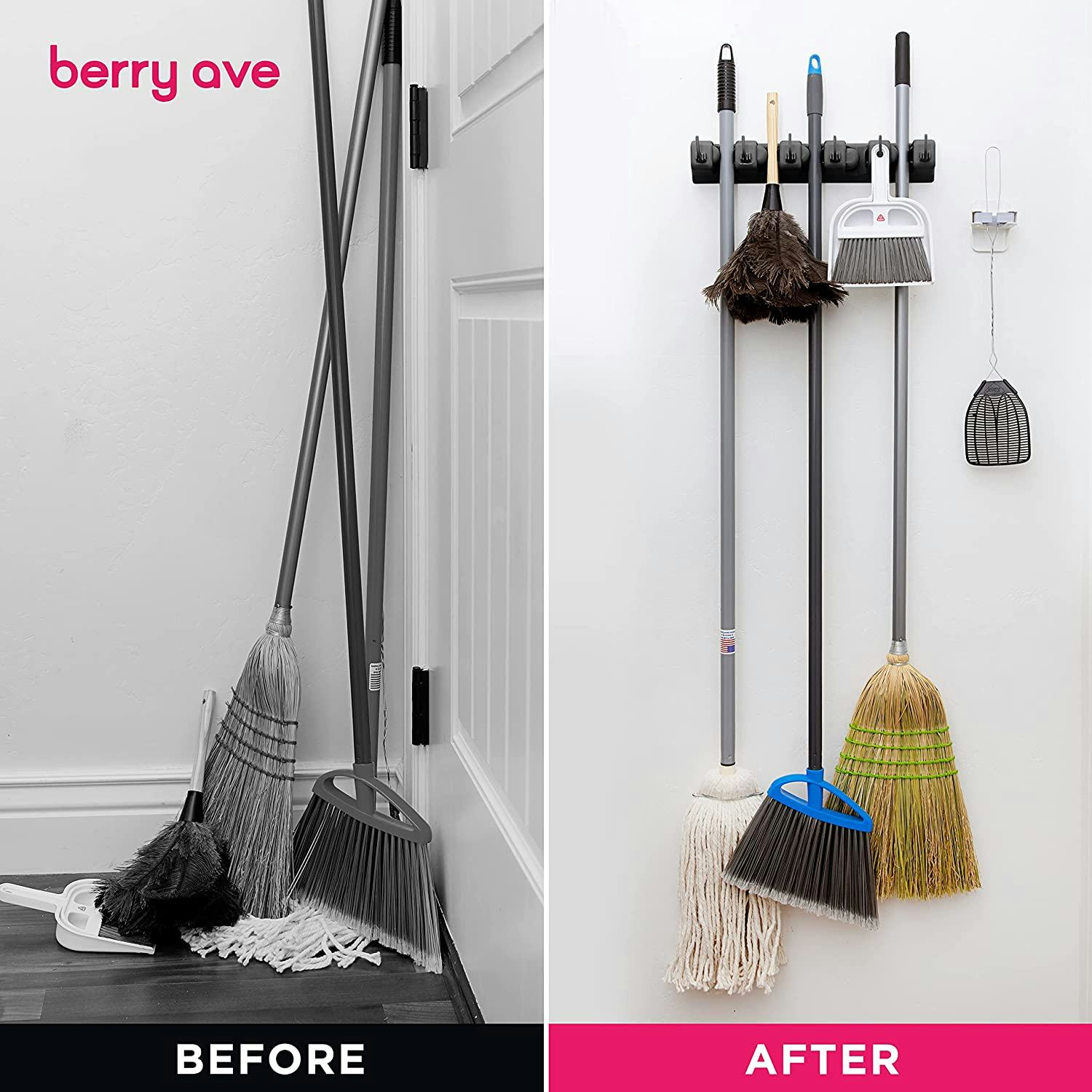 Berry Ave Broom Holder (2 Pack)