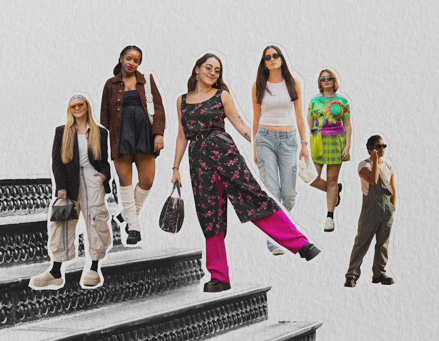 Bustle editors style polarizing fashion trends, including overalls and clogs.