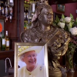 'EastEnders' tribute to Queen Elizabeth II, TV still from Sept. 12, 2022