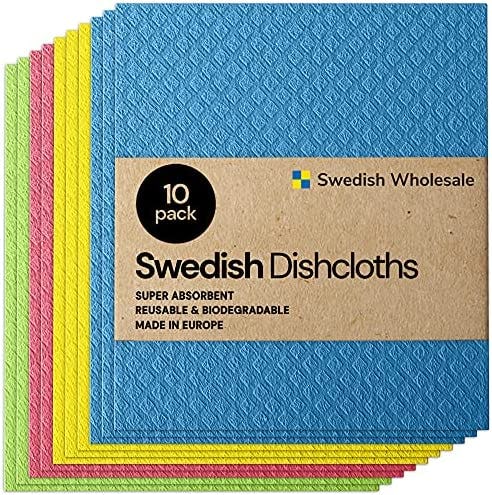 Swedish Wholesale Dishcloths (10-Pack)