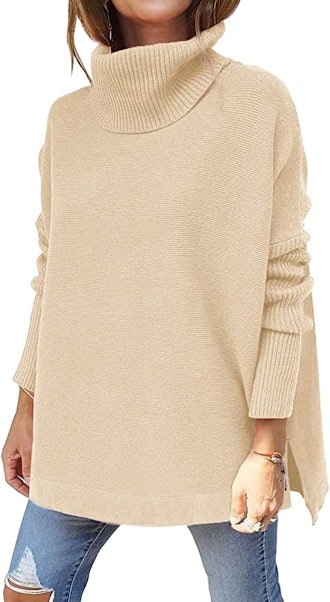 LILLUSORY Oversized Turtleneck  Sweater