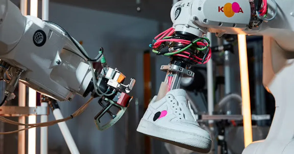 Nike made a robot to clean and repair your sneakers
