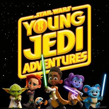 Our first look at Star Wars: Young Jedi Adventures. 