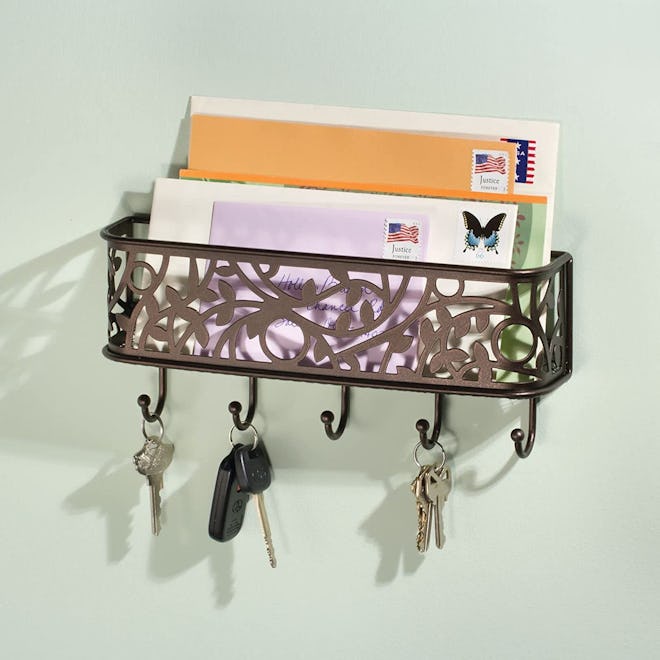 mDesign Entryway Mail Organizer