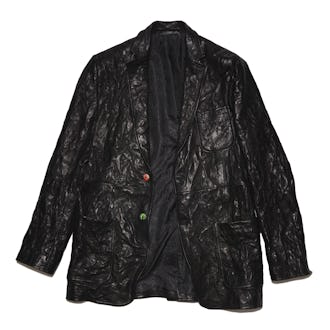 Acne Studios Creased Leather Blazer
