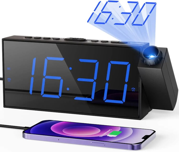 Rocam Projection Digital Alarm Clock