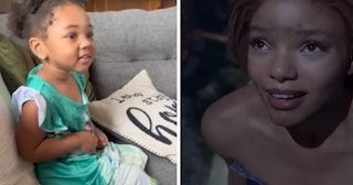 Parents are sharing their Black daughters' reactions to the new 'Little Mermaid' trailer and they ar...