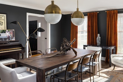 Top Paint Colors for Black Walls + Painting a Black Wall in the Living Room  – Jenna Burger Design LLC – Interior Design & Architectural Consulting