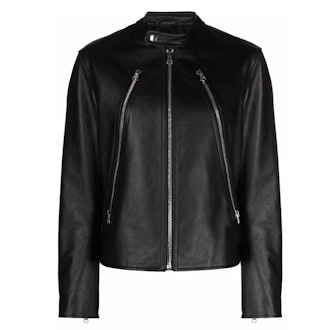 MM6 Maison Margiela Zipped Varsity Jacket