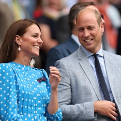 Prince William and Kate Middleton at Wimbledon, July 2022