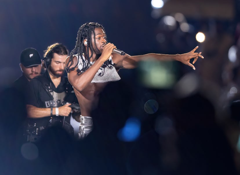 Lil Nas X performing