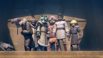 The young Jedi featured in “The Gathering,” an episode of The Clone Wars.