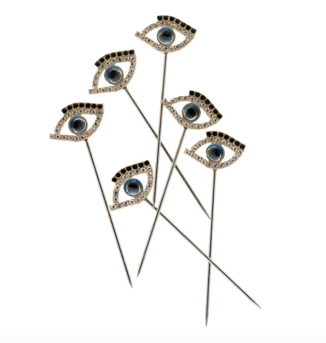 Evil Eye Cocktail Picks, Set of 6