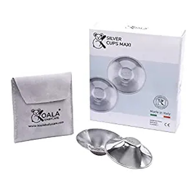 Silver nipple covers are one of the best products for breastfeeding moms who need to protect painful...