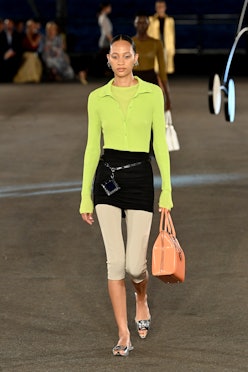 A model walks the runway during Tory Burch Spring/Summer 2023 New York Fashion Week 