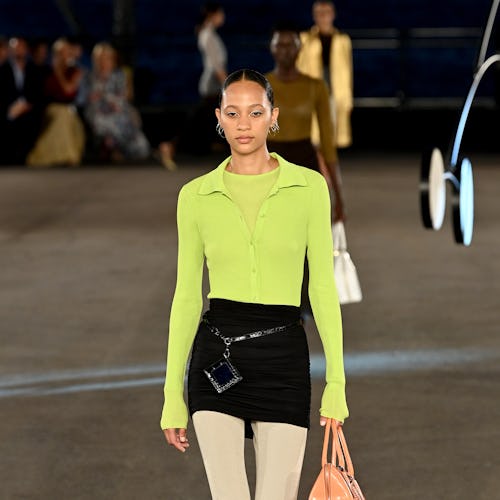 A model walks the runway during Tory Burch Spring/Summer 2023 New York Fashion Week 