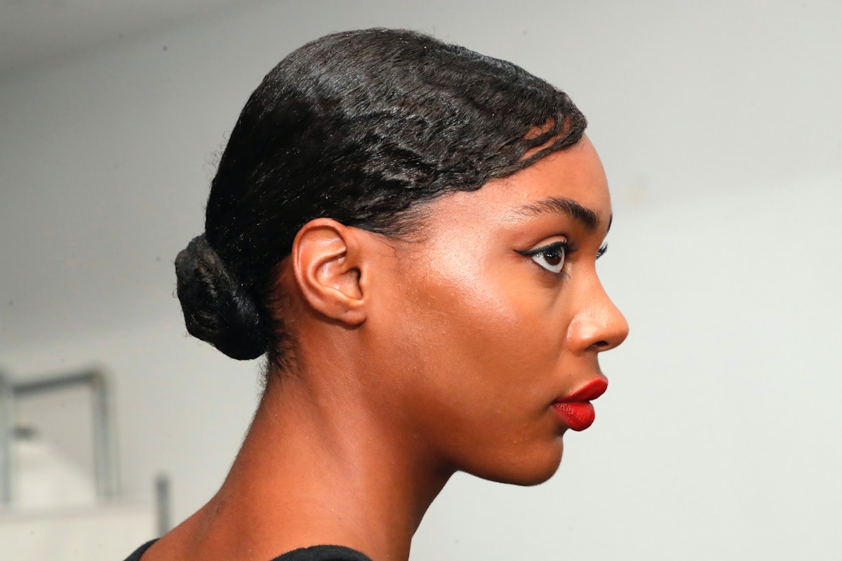 At New York Fashion Week Spring Summer 2023, celebrity hairstylist Lacy Redway used TRESemmé’s TRES ...
