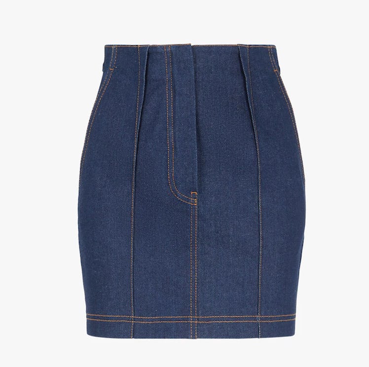 Fendi denim skirt