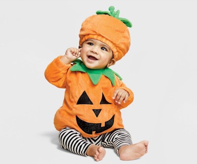 mother daughter halloween costume pumpkin