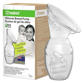 The Haakaa's ability to treat clogged ducts makes it one of the best products for breastfeeding moms...