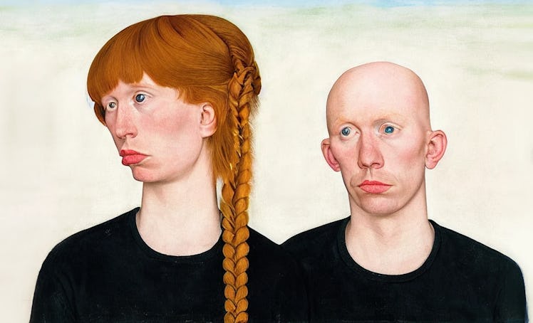 Mat Dryhurst and Holly Herndon AI self-portraits